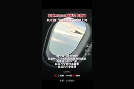 东航飞机突发故障，备降浦东机场！空中放油视频曝光→图片