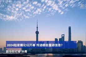 重点关注 | 2024陆家嘴论坛开幕 传递哪些重磅信息？图片