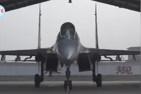 歼-16飞行训练，空中视角感受现场！图片