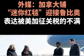 网民眼尖：加拿大这是故意“侮辱”鲁比奥？图片