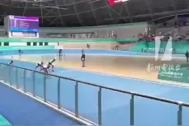 中国人为中国人加油！# 中国台北队 选手李孟竹夺冠，现场热烈欢呼，并响起一首《#我的中国心》图片