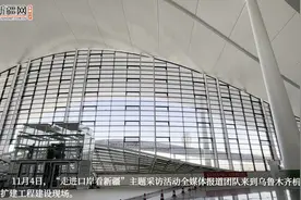 视频丨乌鲁木齐机场改扩建工程稳步推进图片