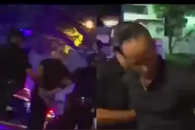 人呢？CNN记者：我被拘了图片