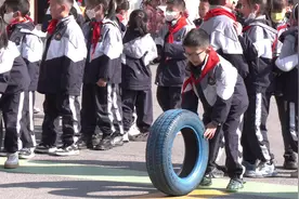 课间十分钟石泉中小学生↓这样过图片