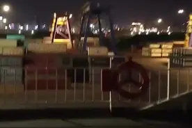 乘坐山东烟台到韩国平泽码头……图片