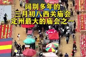 带你逛逛“定州最长的庙会”图片