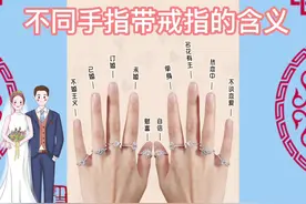 结婚戒指戴哪个手指上最合适？
不同手指带戒指的含义
#结婚钻戒视频封面