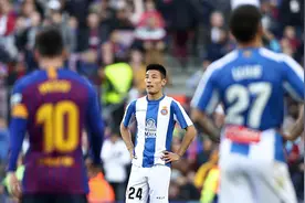 巴萨2-0西班牙人，梅西双响刷爆纪录！武磊替补亮相诺坎普+造险图片