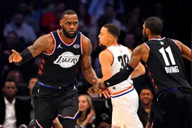 NBA全明星：詹皇队逆转字母队 杜兰特加冕MVP！詹韦、詹欧皆连线图片