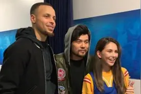 NBA晚报：库里收获最美迷妹，周杰伦来凑热闹；湖蜜高喊想要汤普森图片